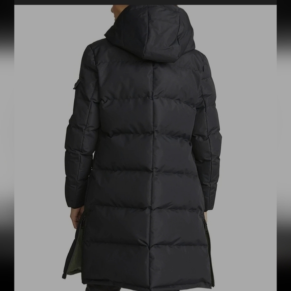 Rebecca Minkoff Womens Taslon Jacket. Black. Size XL. New. Ideal for wet weath - Picture 2 of 13